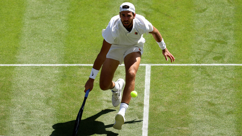 В сантиметрах от решающих партий: Павлюченкова и Хачанов упустили шансы вернуться в игру и вылетели с Уимблдона