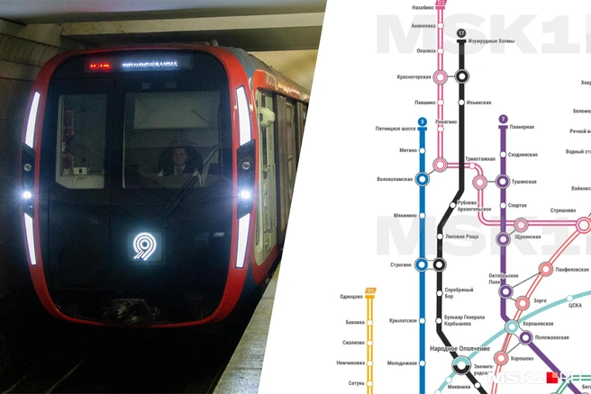 Метро в Красногорске? Будущие станции Рублево-Архангельской линии попали на схему подземки в 2035 году | Источник: Дмитрий Толстошеев / MSK1.RU, Мария Романова / Городские порталы
