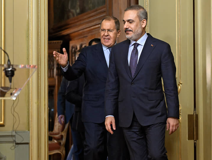 Сергей Лавров и Хакан Фидан