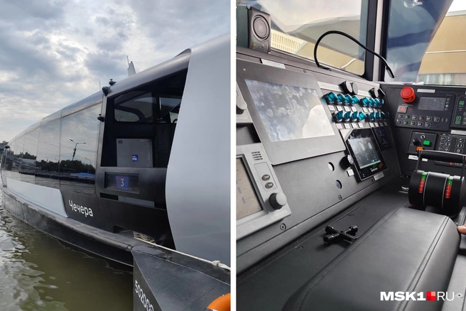 Показываем внутренности кабины речного электросудна | Источник: Игорь Мещанев / MSK1.RU
