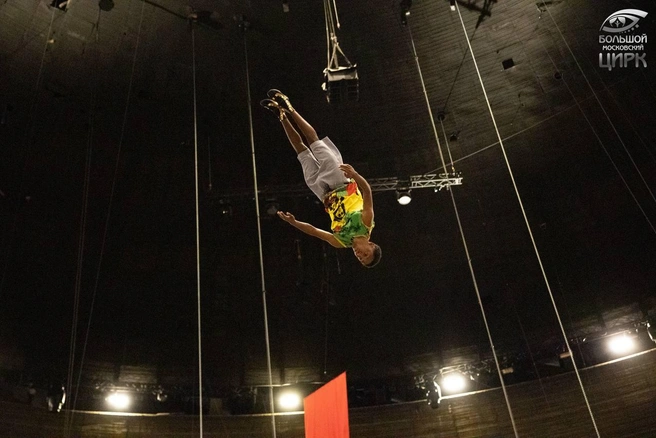 Труппа готовилась к выступлению | Источник: Большой Московской цирк / Telegram