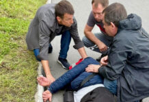 Сергей Семак оперативно помогает человеку на улицах Петербурга sergej semak operativno pomogaet cheloveku na uliczah peterburga-pux-su-175264980300-0