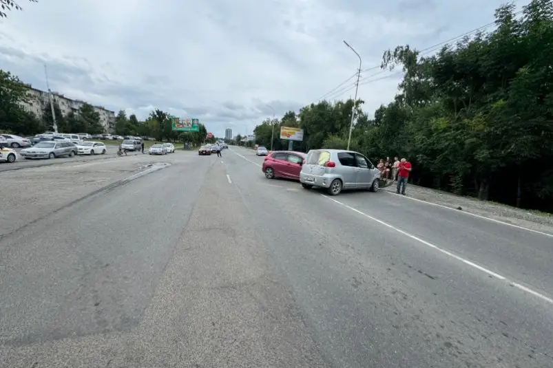 Женщина и ребёнок пострадали в столкновении двух автомобилей в Приморье Полиция Приморья