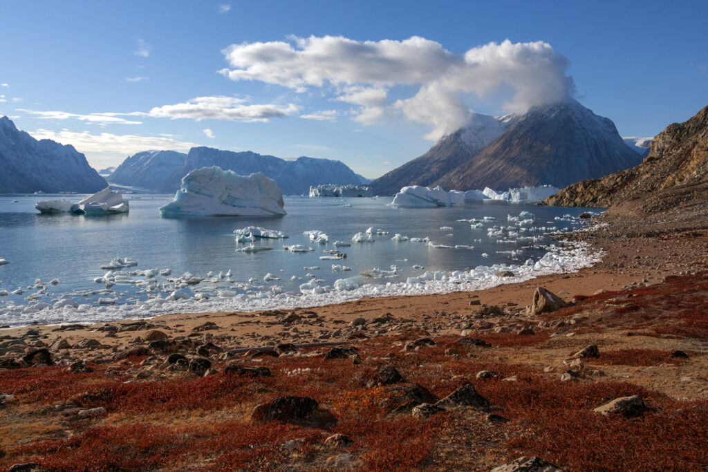 побережье Гренландии