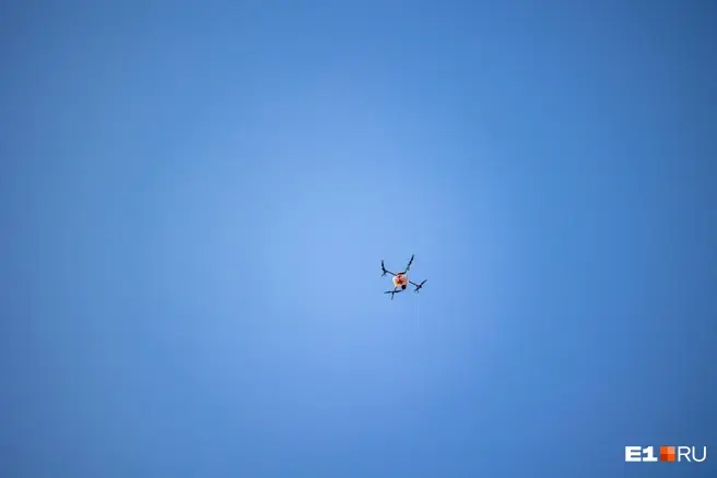 Дроны атакуют разные региона страны | Источник: Владислав Лоншаков / E1.RU