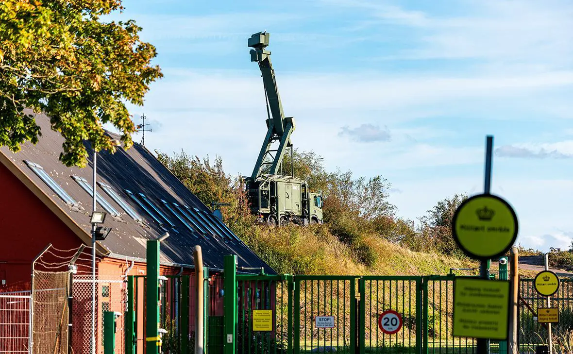 Мобильная радиолокационная установка в Копенгагене, Дания (Steven Knap / Ritzau Scanpix / Reuters)
