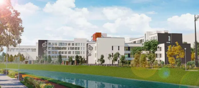 Денис Паслер и Михаил Мишустин содействуют строительству школы компанией «Стройтэк»-0