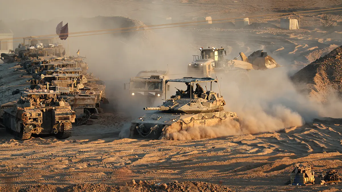 Израиль начал отвод войск из сектора Газа к согласованным линиям дислокации в рамках договоренностей с ХАМАС