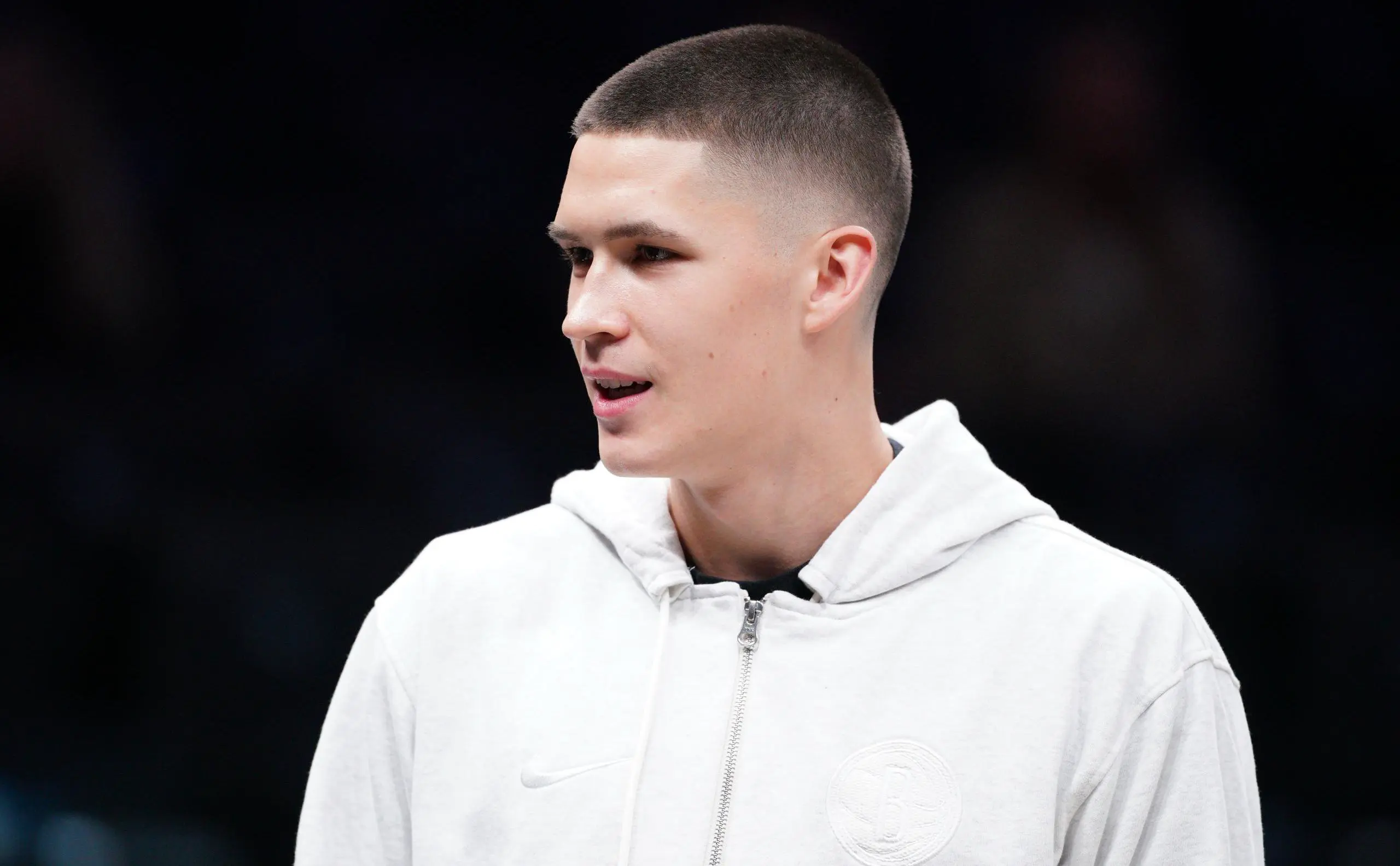 Российский баскетболист клуба НБА Бруклин Нетс Егор Демин ( Evan Bernstein / Getty Images)