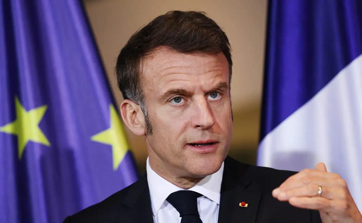 Эмманюэль Макрон (Sean Gallup / Getty Images)