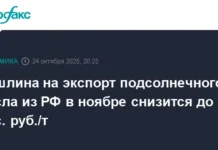 Минсельхоз РФ сообщил о снижении экспортной пошлины на подсолнечное масло в ноябре до 6,8 тыс. руб./т minselhoz rf soobshhil o snizhenii eksportnoj poshliny na podsolnechnoe maslo v noyabre do 68 tys rubt-pux-su-0