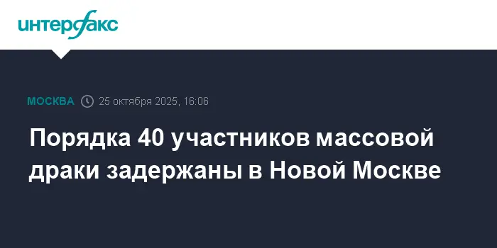 МВД России успешно предотвратило конфликт в ЖК "Прокшино" Новой Москвы-0