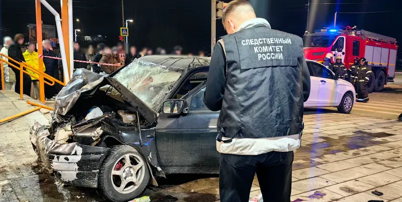 Следственный комитет работает на месте происшествия
