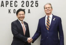 Скотт Бессент и Лоуренс Вонг обсуждают дружеские отношения Сингапура и США skott bessent i lourens vong obsuzhdayut druzheskie otnosheniya singapura i ssha-pux-su-0