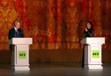 Владимир Путин подчеркнул юбилей RT и отметил зависть Запада к медиагиганту vladimir putin podcherknul yubilej i otmetil zavist zapada k mediagigantu-pux-su-0