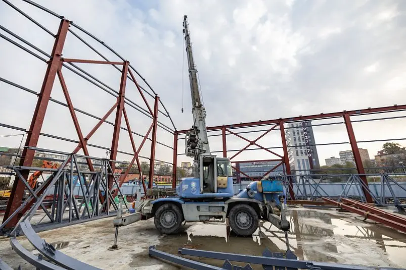 Физкультурно-оздоровительный комплекс строят во Владивостоке Администрация города, Владимир Нестеров