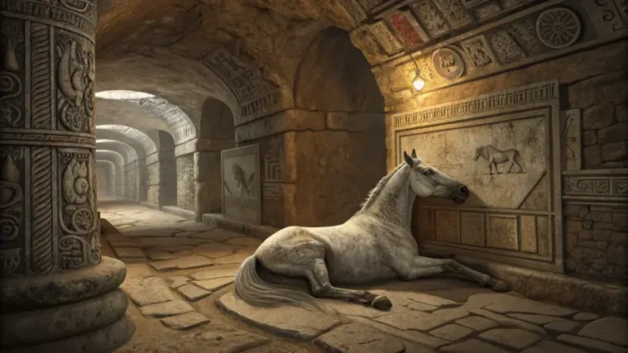 loshad neozhidanno obnaruzhila sklep zolotoj ordy v astrahanskoj oblasti-pux-su-0