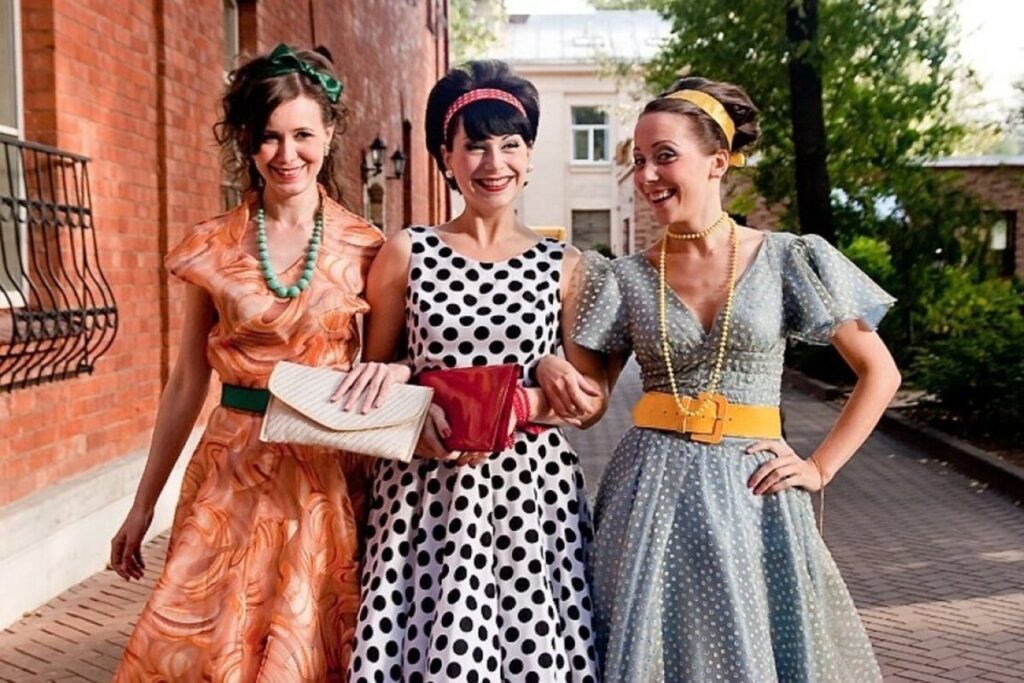 Образ для девушек на вечеринку СССР