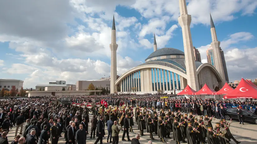 Турция провела церемонию прощания с жертвами катастрофы C-130