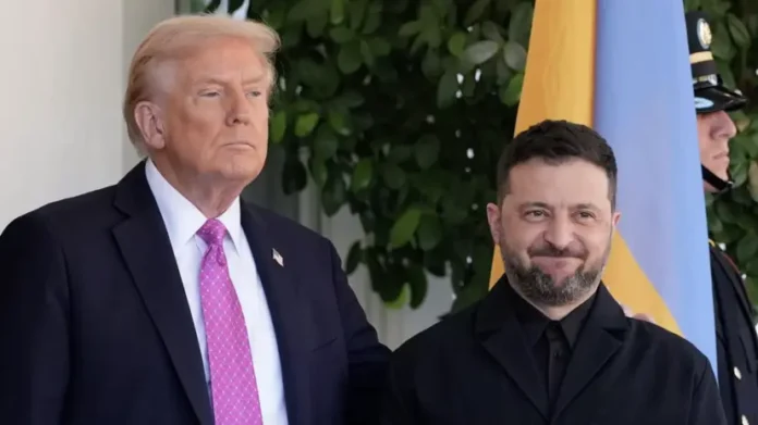 donald tramp vladimir zelenskij i lidery es obsudyat sudbu ukrainy-pux-su-0