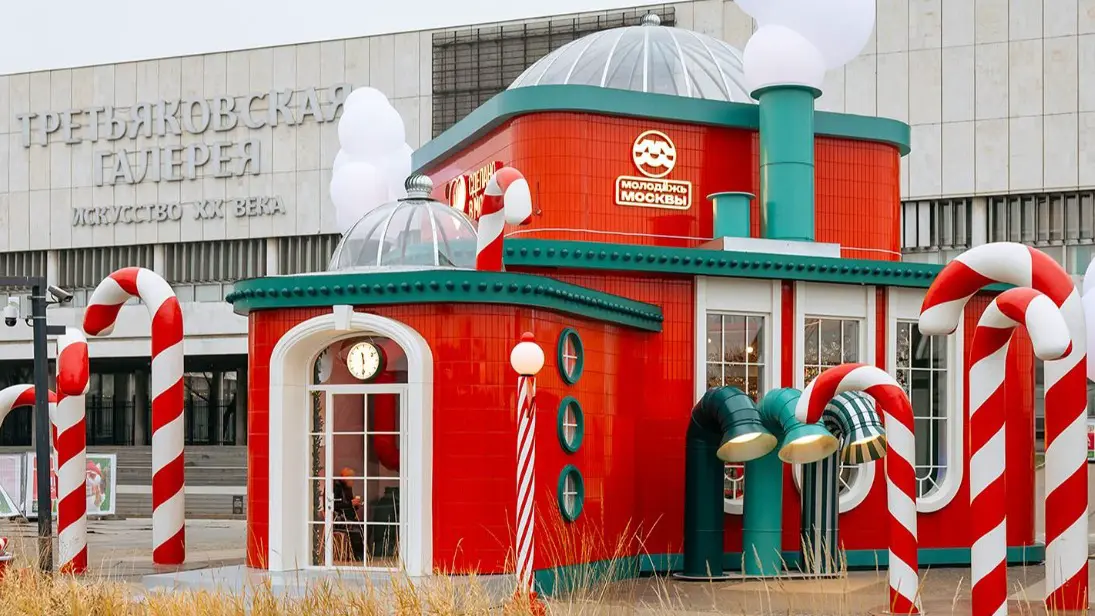 В рамках «Зимы в Москве» открылся арт-павильон для молодых москвичей