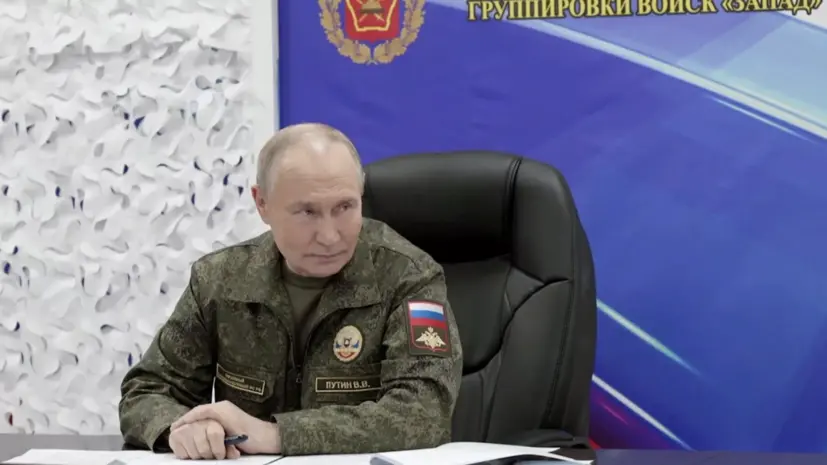 Путин отметил хорошие темпы наступления ВС России