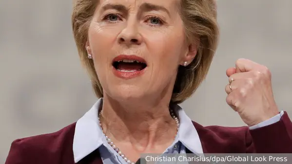 Фон дер Ляйен пообещала «так или иначе» согласовать кредит Киеву на 90 млрд евро