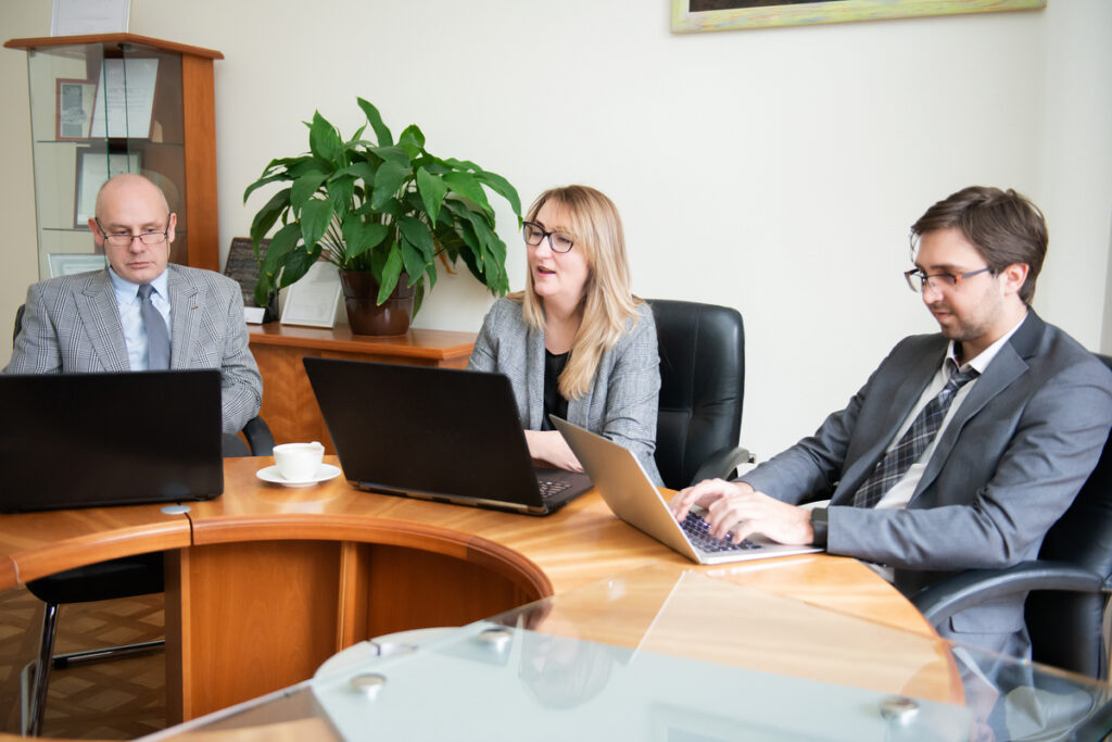 Совещание деловых партнеров