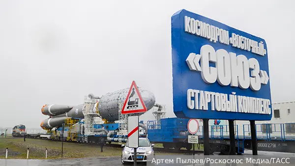 На космодроме Восточный установили стенд для новейшего космического корабля