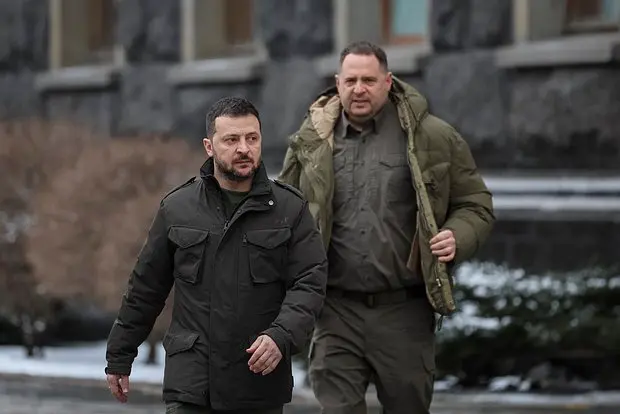 Владимир Зеленский и Андрей Ермак