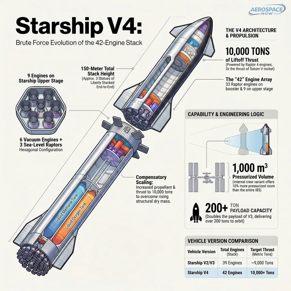 Starship V4 от SpaceX, прорыв Элона Маска в космосе-0
