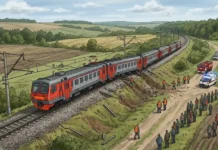 elektrichka soshla s relsov v yakovlevskom okruge belgorodskoj oblasti-pux-su-0