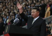 kim chen yn i vladimir putin obmenyalis pozdravleniyami s dnem pobedy-pux-su-0