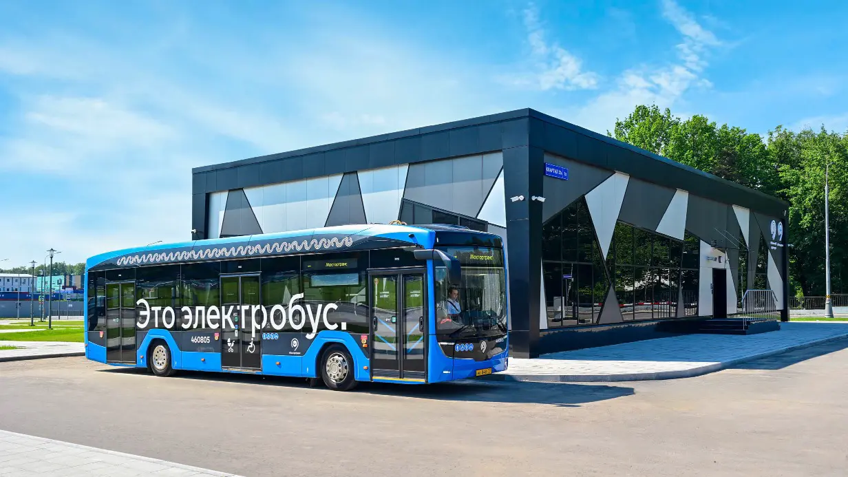 В ТиНАО открылась новая конечная станция для электробусов