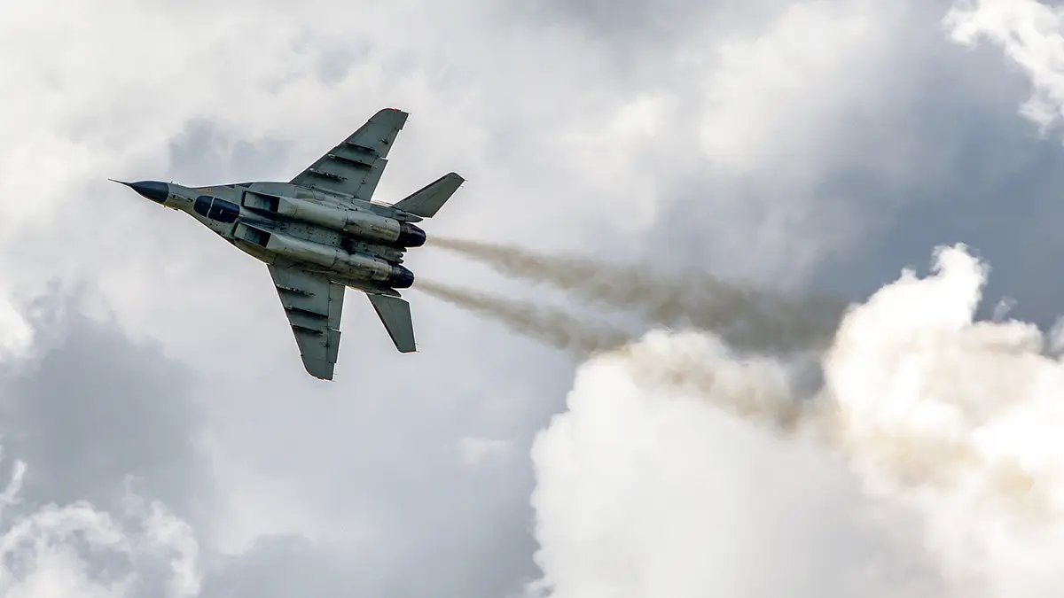 СМИ: Истребитель МиГ-29 разбился в Хмельницкой области