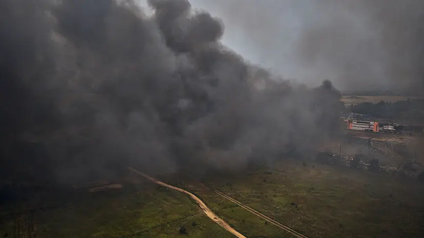 Военные ВС России поразили «Терминал Бровары» в Киевской области