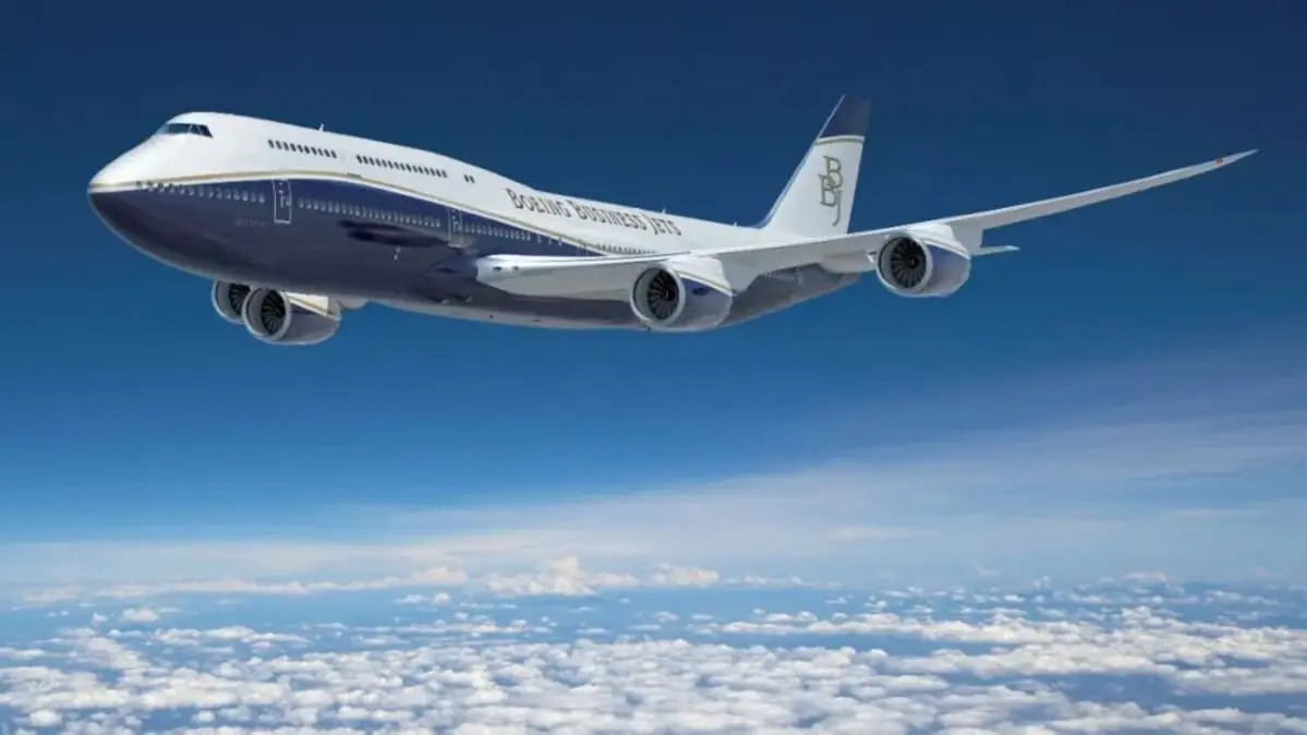 Boeing 747 получают новую жизнь как элитные BBJ 747-8-0