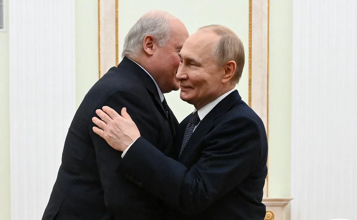 Александр Лукашенко и Владимир Путин (Кристина Кормилицына / ТАСС)