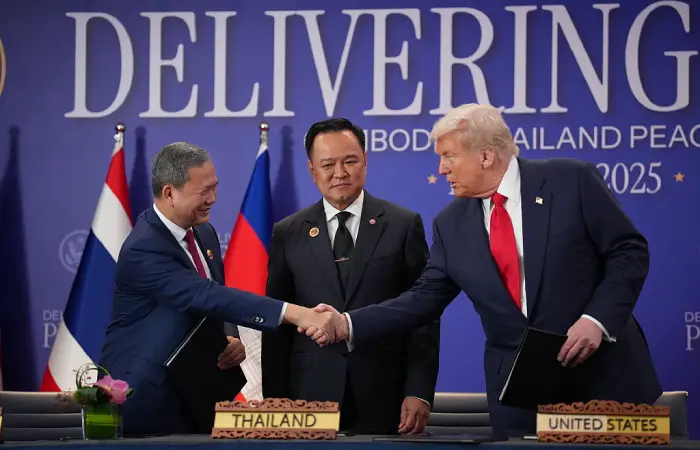 Камбоджа и Таиланд подписали мирное соглашение в присутствии Трампа