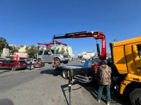 Служба эвакуаторов во Владивостоке набирает обороты пресс-служба администрации Владивостока