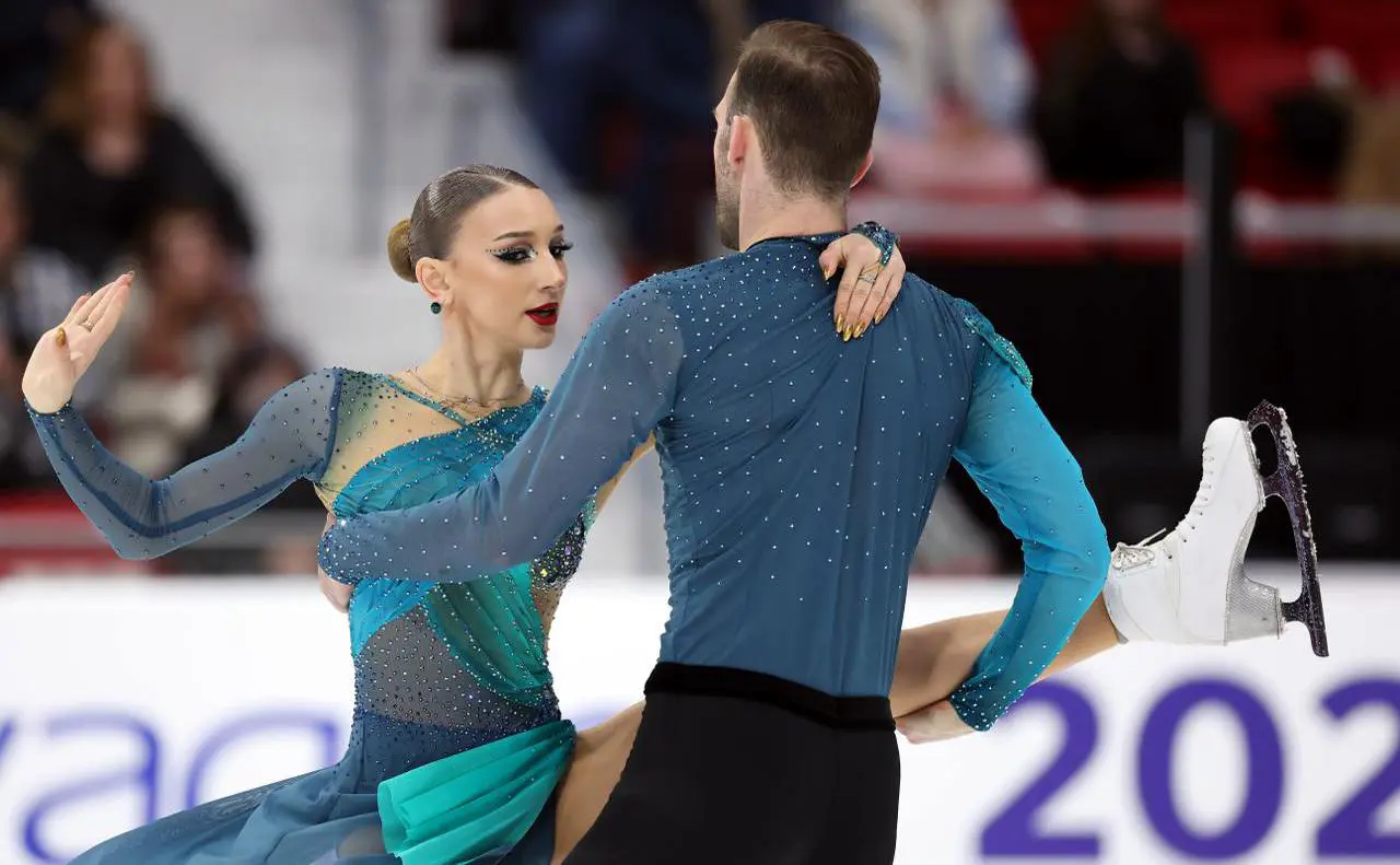 Анастасия Метелкина и Лука Берулава (Jamie Squire / Getty Images)