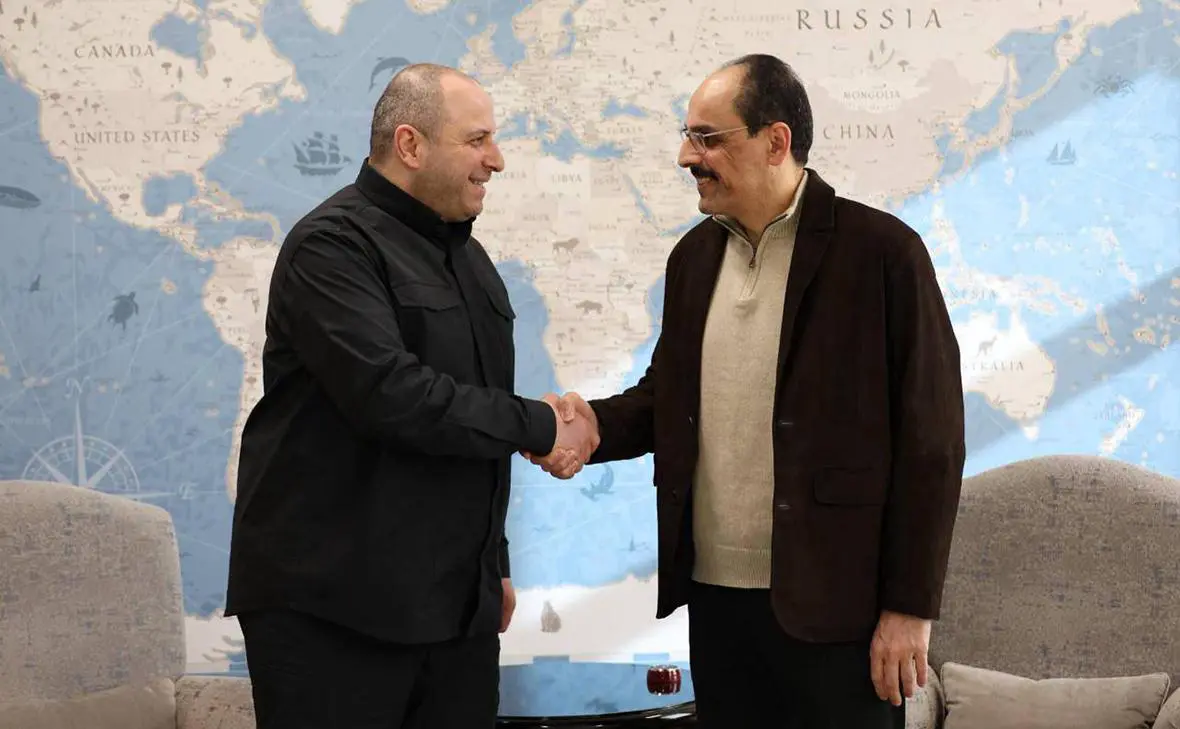 Рустем Умеров и Ибрагим Калын  (umerov_rustem / Telegram)