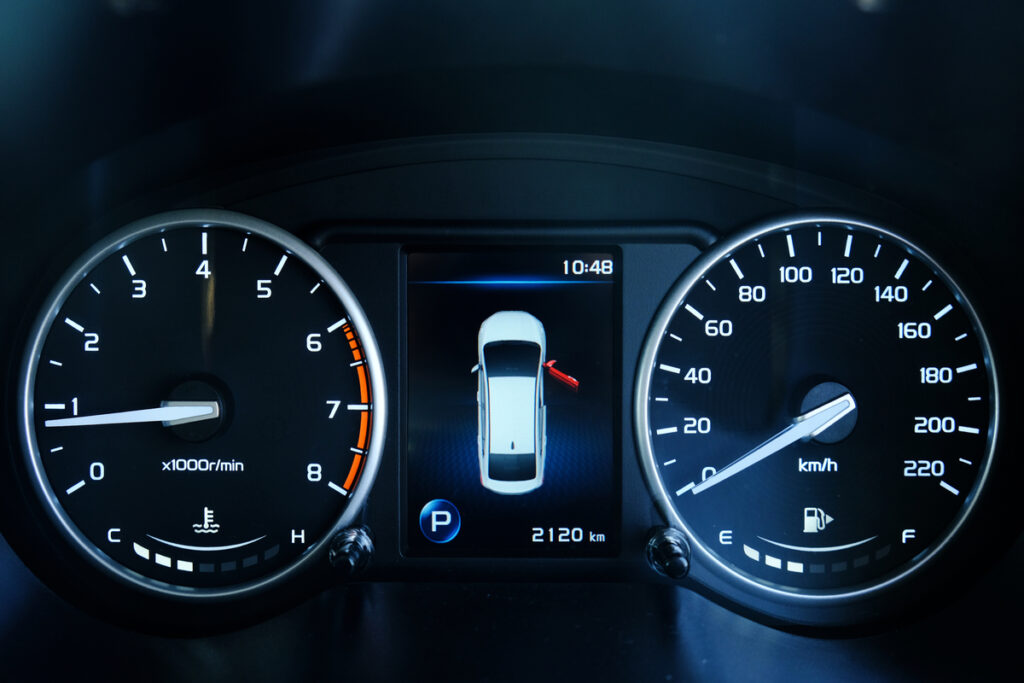 Приборная панель автомобиля