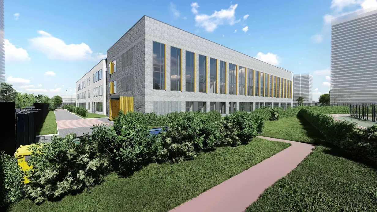 Ефимов: В строящейся школе в Южном Бутове продолжаются внутренние отделочные работы