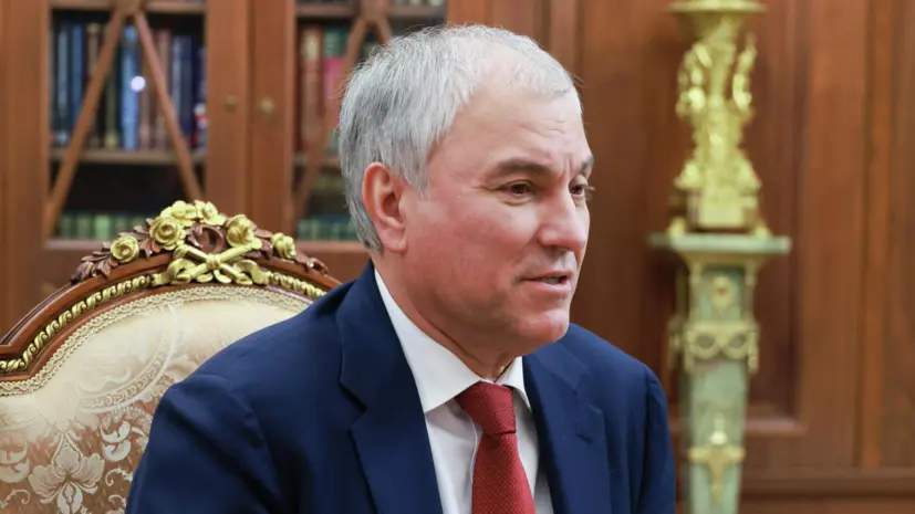 Володин: причастные к изъятию российских активов в ЕС закончат в долговой яме