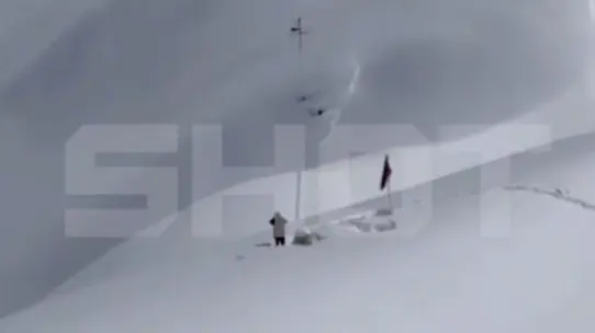 Самую высокогорную метеостанцию Европы «Сулак» завалило снегом в Дагестане