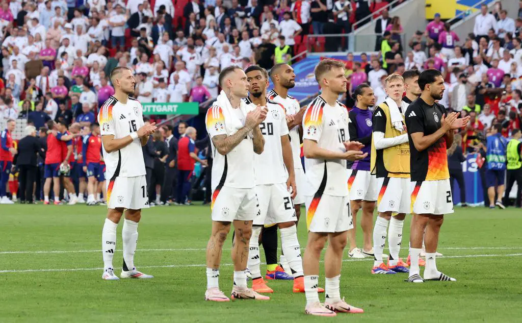 Футболисты сборной Германии (Alexander Hassenstein / Getty Images)