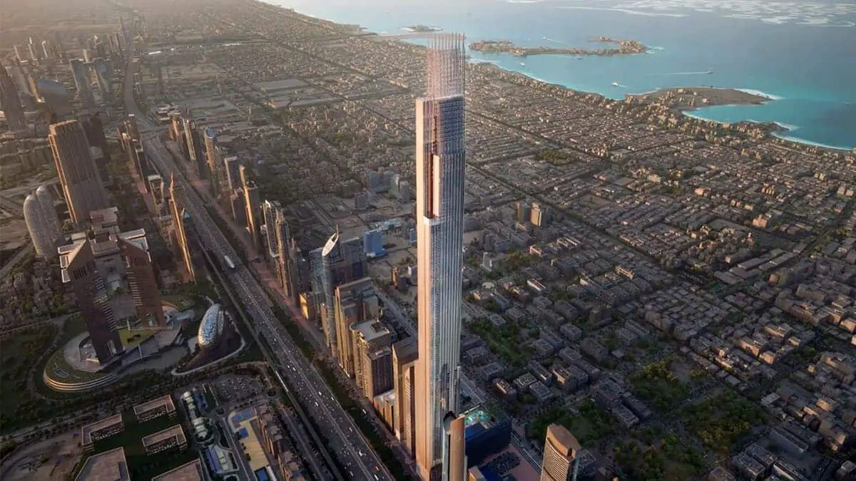 Burj Azizi в Дубае – новый небоскреб бросит вызов Jeddah Tower-0