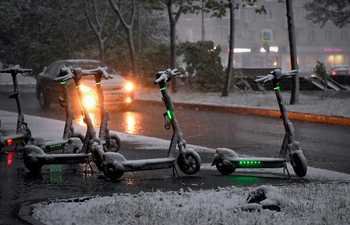 Сезон аренды велосипедов и электросамокатов в Москве завершен