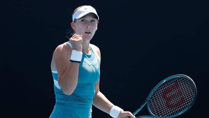 Триумфальное выступление Андреевой в четвертьфинале Australian Open 2ed2d010-745b-4c84-add1-ff057dd08f89-67e3e89e